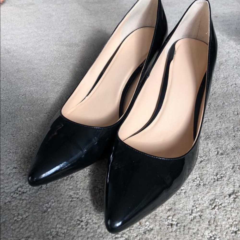 Cole Haan Black Patent Leather Pumps